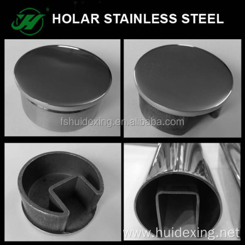 tube handrail stainless steel railing end cap